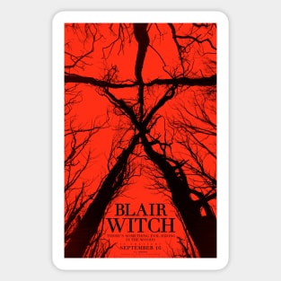 Blair Witch Movie Poster Sticker